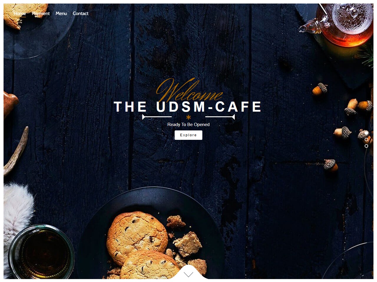 UDSM Cafe HTML project